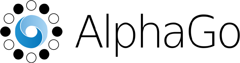 The AlphaGo logo
